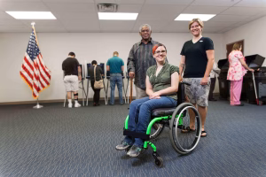 picture of people voting